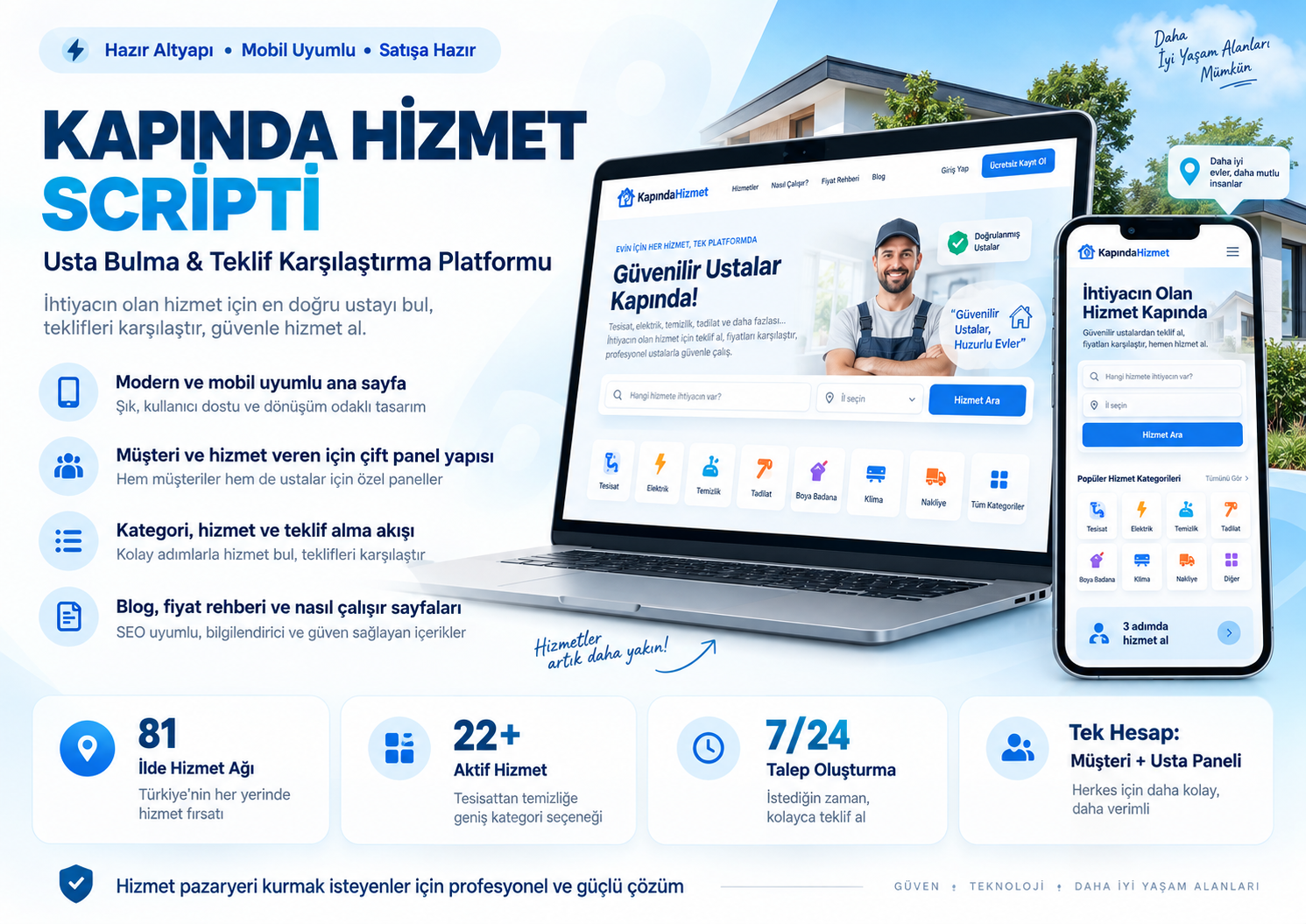 Usta Bulma & Teklif Karşılaştırma Platformu